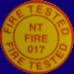 Fire Tested to NT FIRE 017