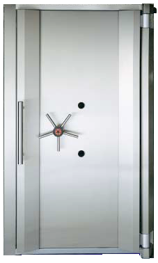 Rosengrens RSD Grade VII Strongroom Door with Stainless Steel Finish