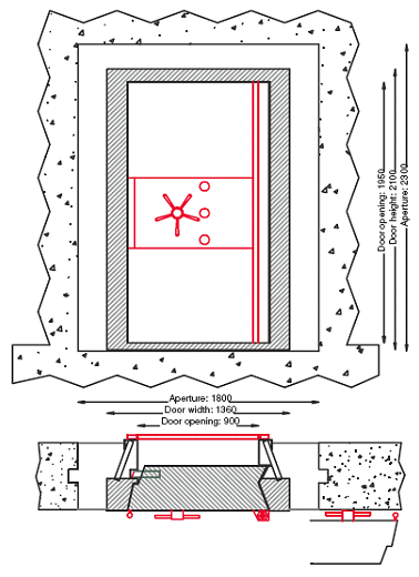 Rosengrens RSD XI KB Dimensions Diagram